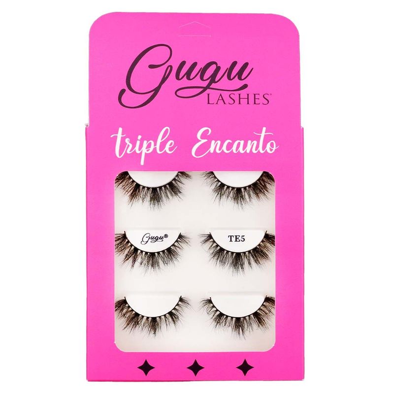 Pestañas Triple Encanto TE5 - Gugu Lashes