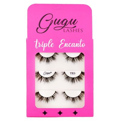 Pestañas Triple Encanto TE5 - Gugu Lashes