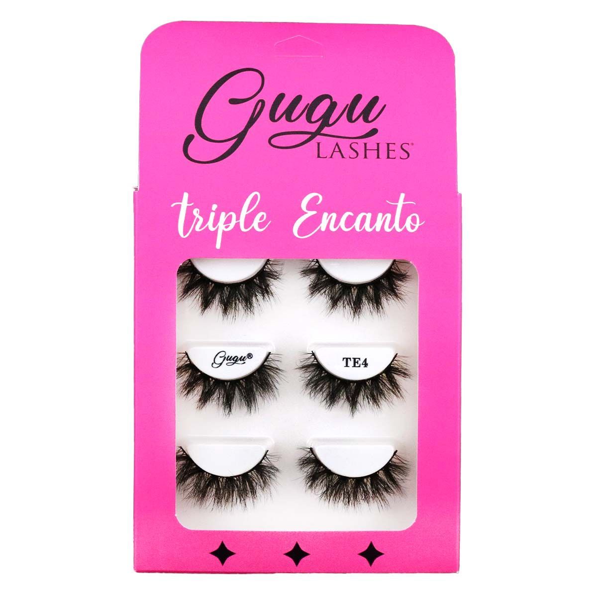 Pestañas Triple Encanto TE4 - Gugu Lashes