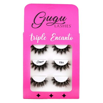 Pestañas Triple Encanto TE4 - Gugu Lashes