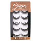 Pestañas Silk Mink 3D SM08 - Gugu Lashes