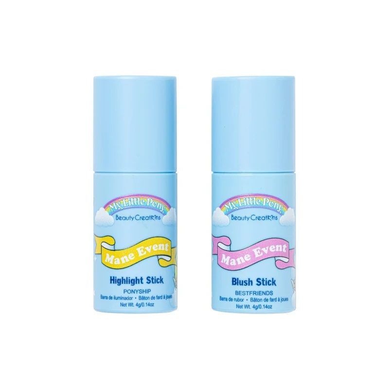 Kit de Rubor e Iluminador en Barra - My Little Pony - Beauty Creations