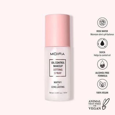Fijador de maquillaje con control de aceite - Moira