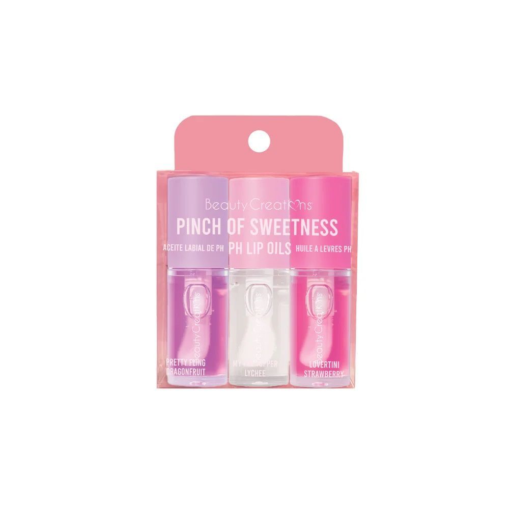 Trío de Lip Oil Pinch Of Sweetness - Beauty Creations