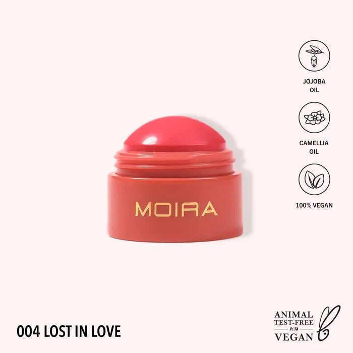 Soft Blush Balm - MOIRA, Tonos: 004 Lost In Love