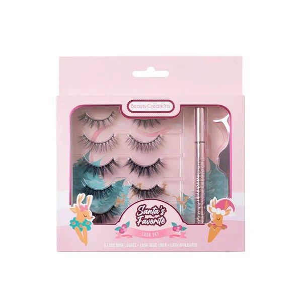 Set de pestañas - Oh Deer Christmas Santa Favorite Lash - Beauty Creations