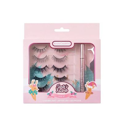 Set de pestañas - Oh Deer Christmas Santa Favorite Lash - Beauty Creations