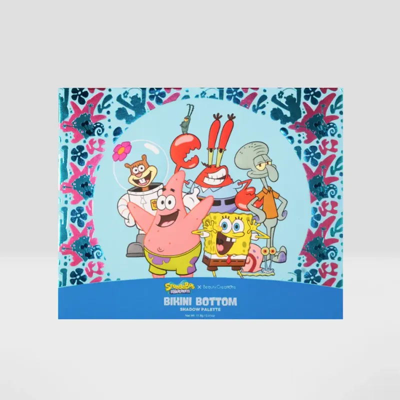Paleta de sombras Bikini Bottom - Bob Esponja - Beauty Creations