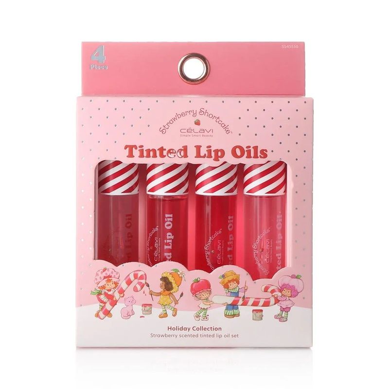 Set tinted lip oil Strawberry Shortcake - Celavi