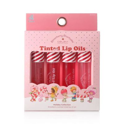 Set tinted lip oil Strawberry Shortcake - Celavi