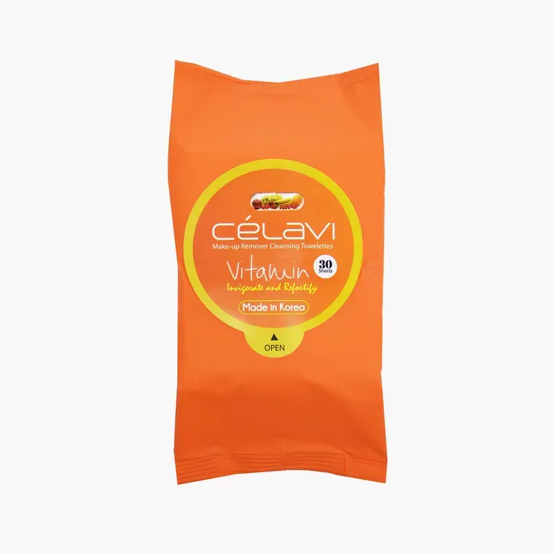 Toallitas desmaquillantes - Vitamin - Celavi