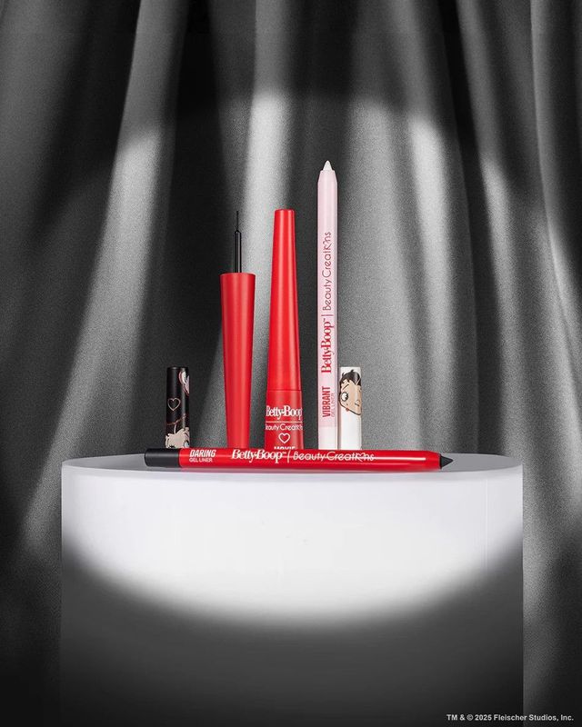 Trío de delineadores Be Boop Bold - Betty Boop - Beauty Creations