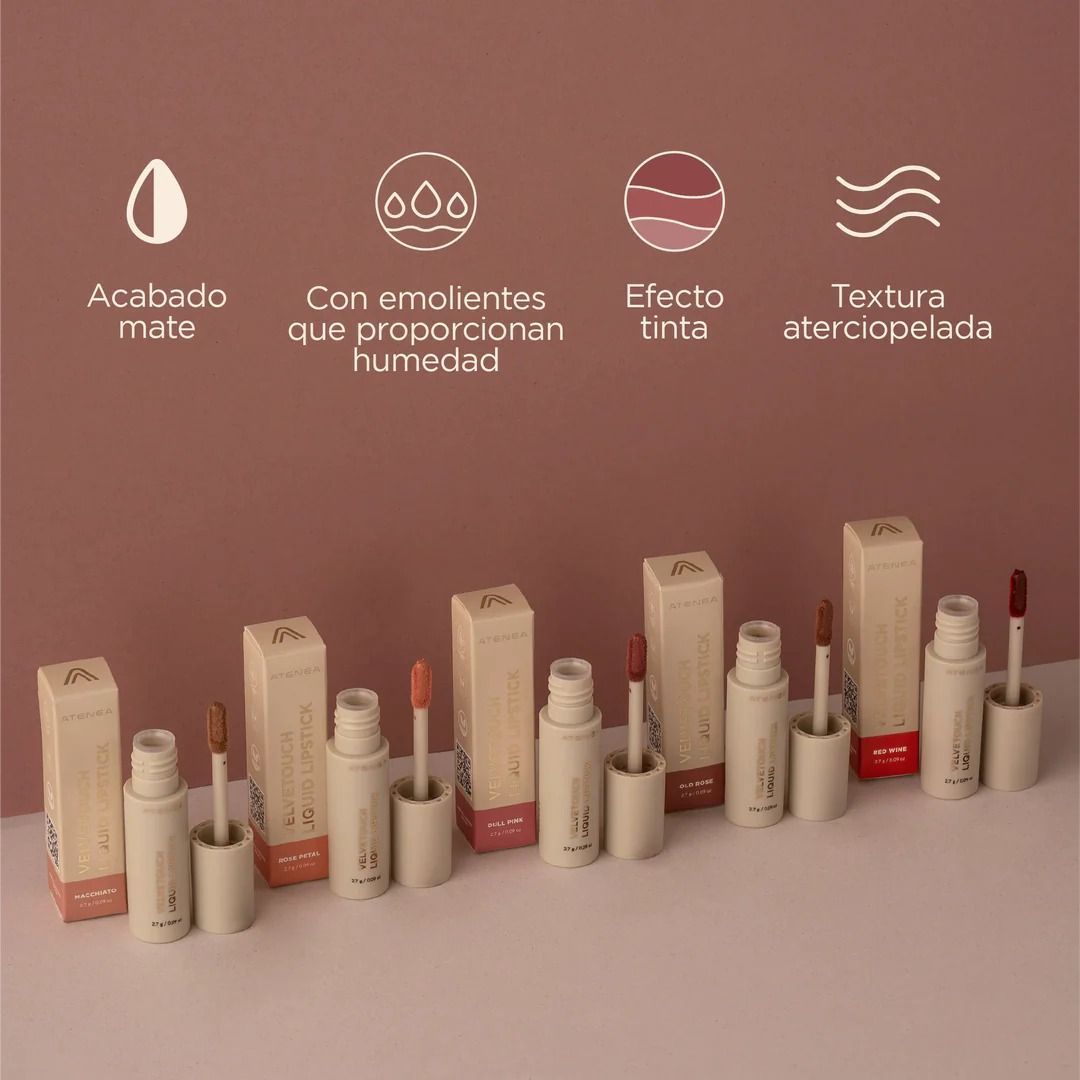 LABIAL VELVET LÍQUIDO ATENEA