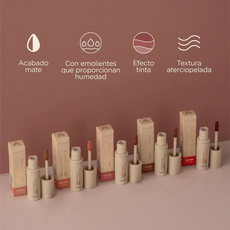 LABIAL VELVET LÍQUIDO ATENEA
