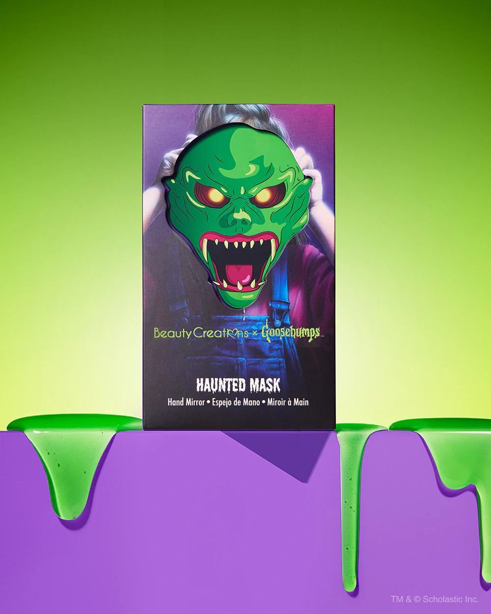 Goosebumps Espejo De Mano - Haunted Mask Beauty Creatios Goosebumps Espejo De Mano - Haunted Mask Beauty Creatios