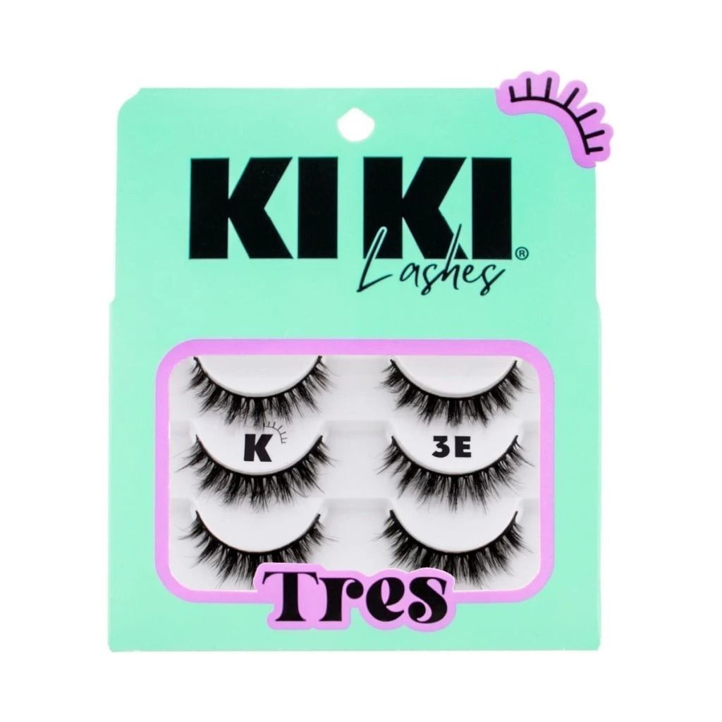 Pestañas: Tres - Kiki Lashes 3E Pestañas: Tres - Kiki Lashes 3E