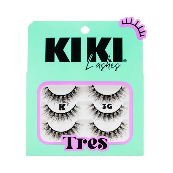 Pestañas: Tres - Kiki Lashes 3G