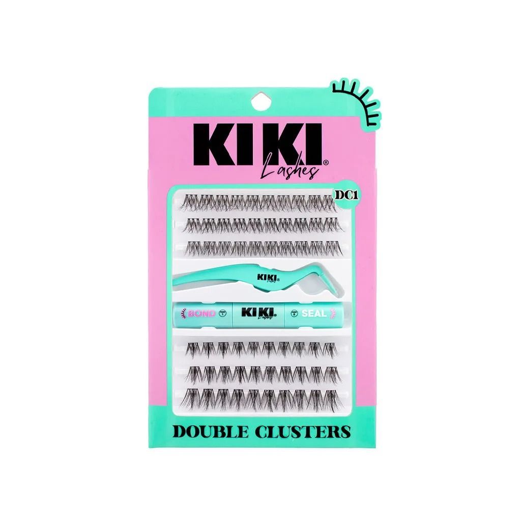 Kit de Pestaña Construible Double Cluster – Kiki Lashes DC1