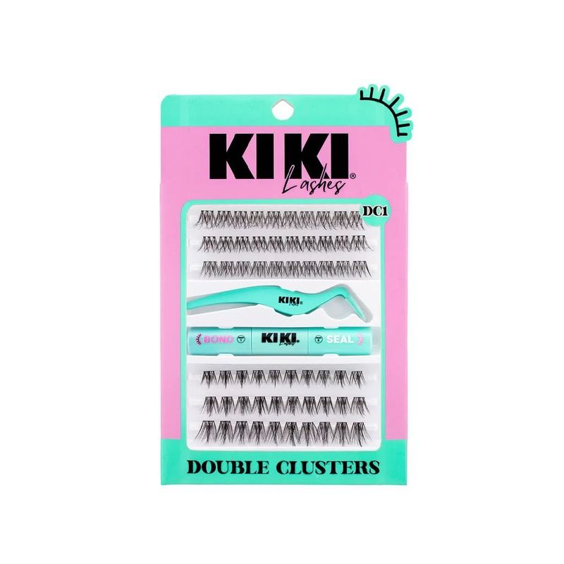 Kit de Pestaña Construible Double Cluster – Kiki Lashes DC1