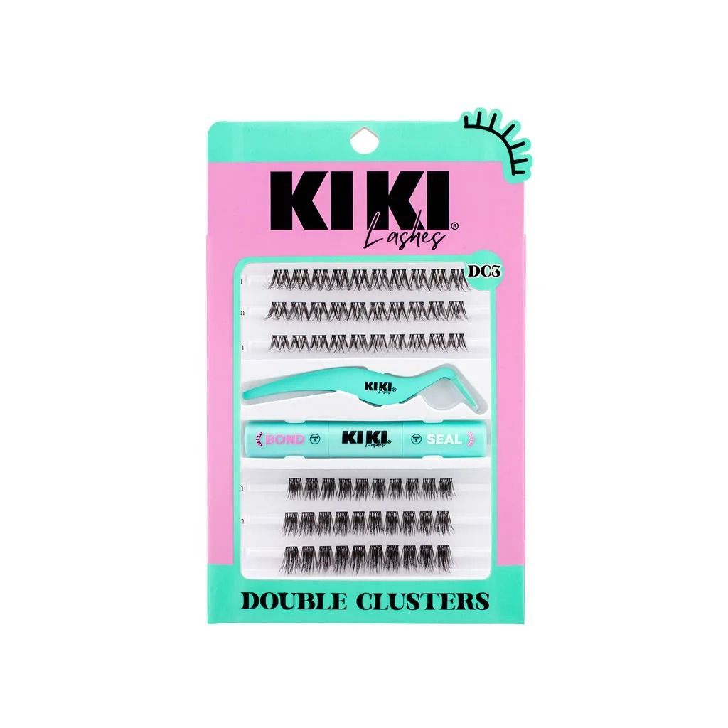 Kit de Pestaña Construible Double Cluster – Kiki Lashes DC3