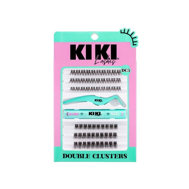 Kit de Pestaña Construible Double Cluster – Kiki Lashes DC3