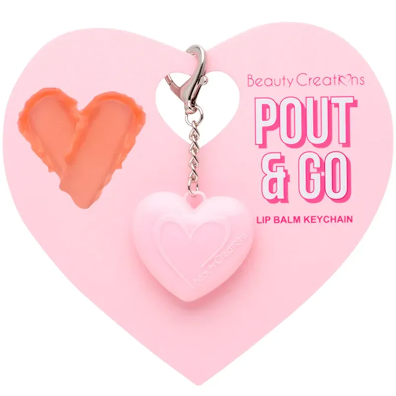 Bálsamo labial llavero Pout And Go - Beauty Creations