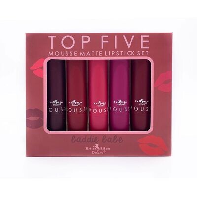 Set de labiales Matte Baddie Babe- Italia Deluxe