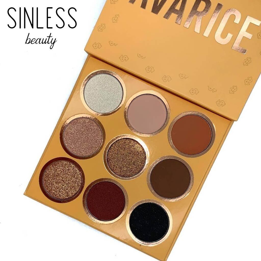 Paleta de Sombras Avarice - Sinless Beauty Paleta de Sombras Avarice - Sinless Beauty