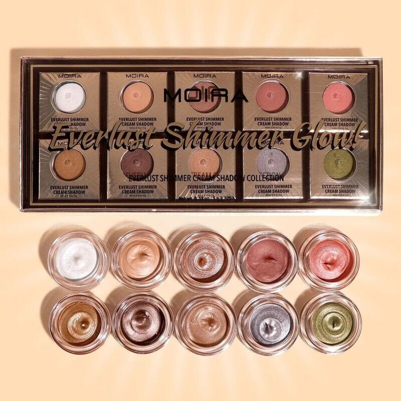 Sombras para Ojos en crema - EverLust Shimer - Moira Sombras para Ojos en crema - EverLust Shimer - Moira