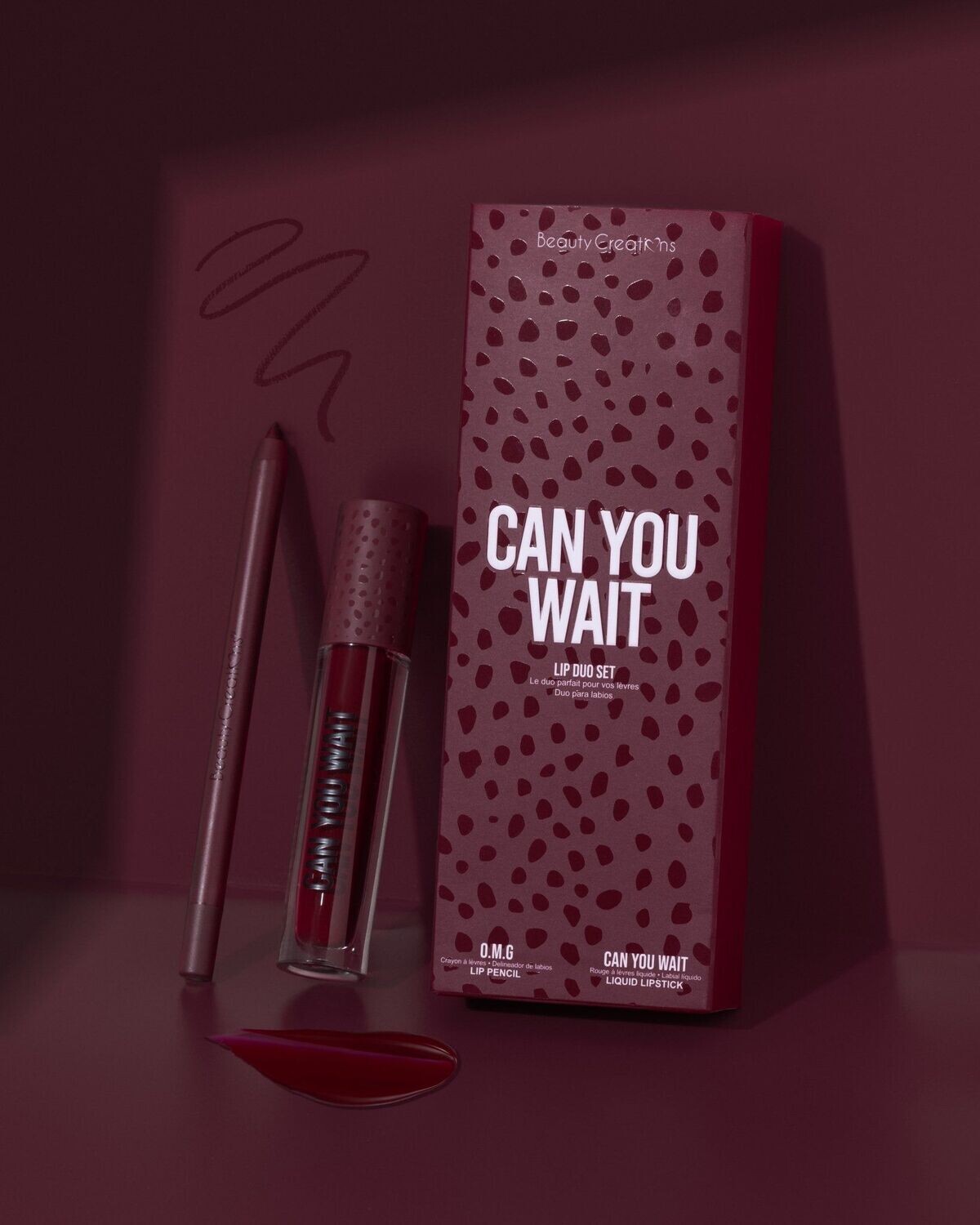 Duo Labial - Can you Wait - Beauty Creations Duo Labial - Can you Wait - Beauty Creations