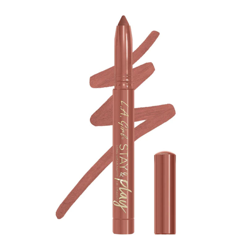 Labial en Crayón - Stay and Play - L.A. Girl Labial en Crayón - Stay and Play - L.A. Girl, Tono: Truly yours
