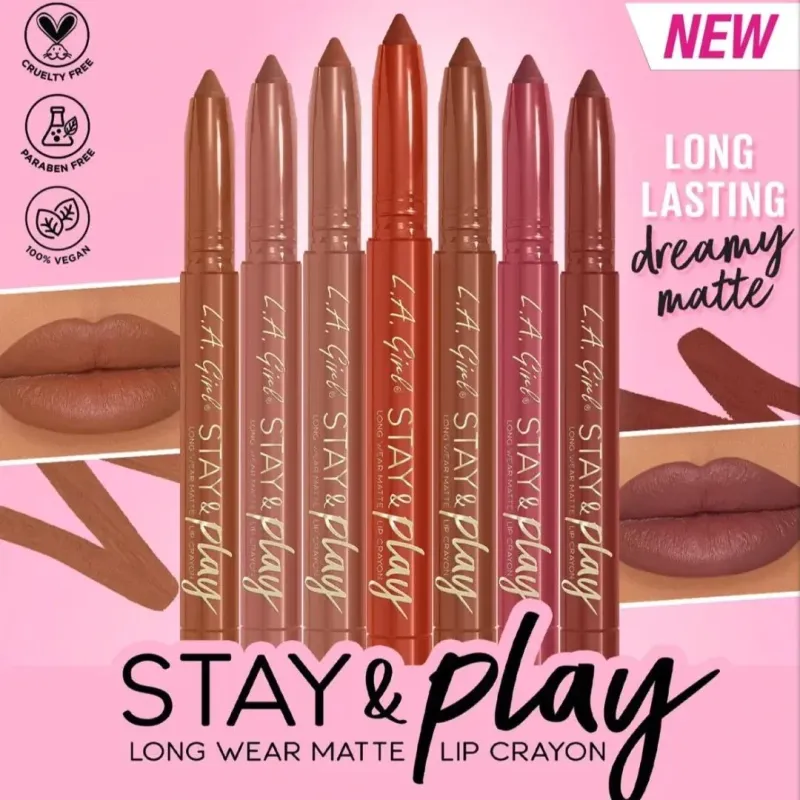 Labial en Crayón - Stay and Play - L.A. Girl