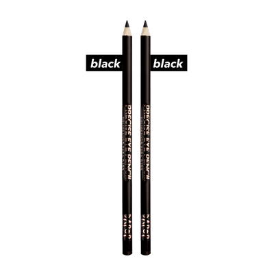 Lápiz Delineador 2 pcz Negro - Precise Pencil - DAPOP Lápiz Delineador 2 pcz Negro - Precise Pencil - DAPOP
