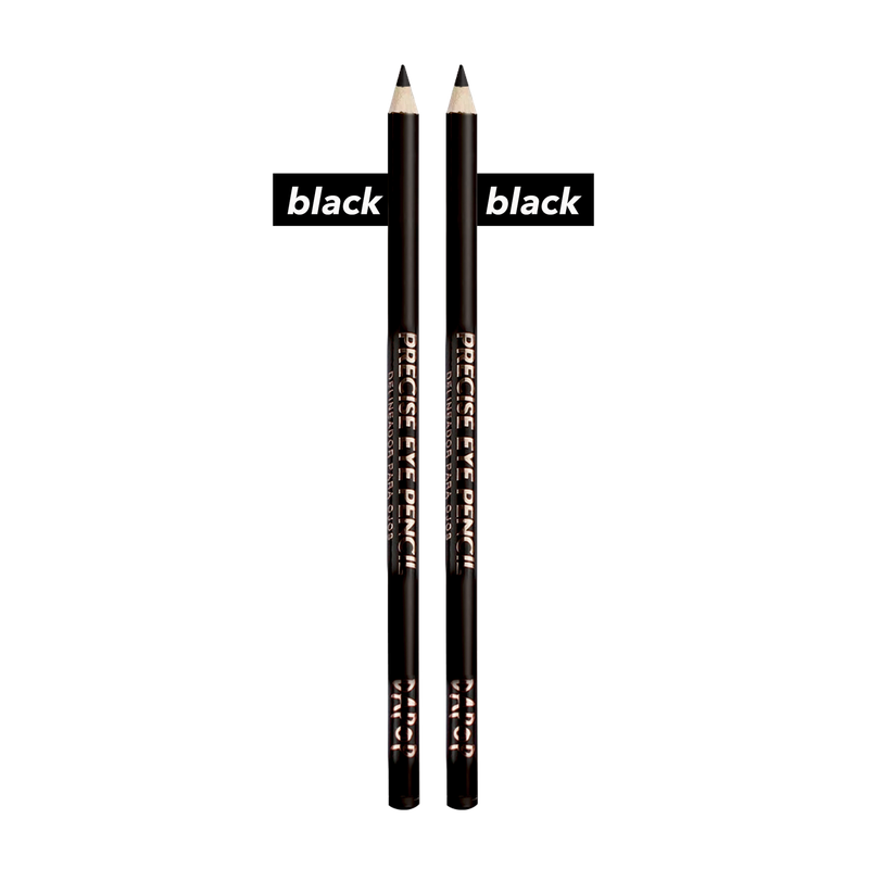 Lápiz Delineador 2 pcz Negro - Precise Pencil - DAPOP Lápiz Delineador 2 pcz Negro - Precise Pencil - DAPOP