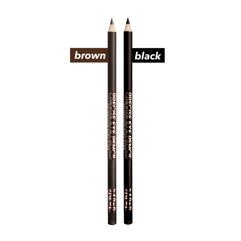 Lápiz Delineador  2 pcz Café y Negro - Precise Pencil - DAPOP