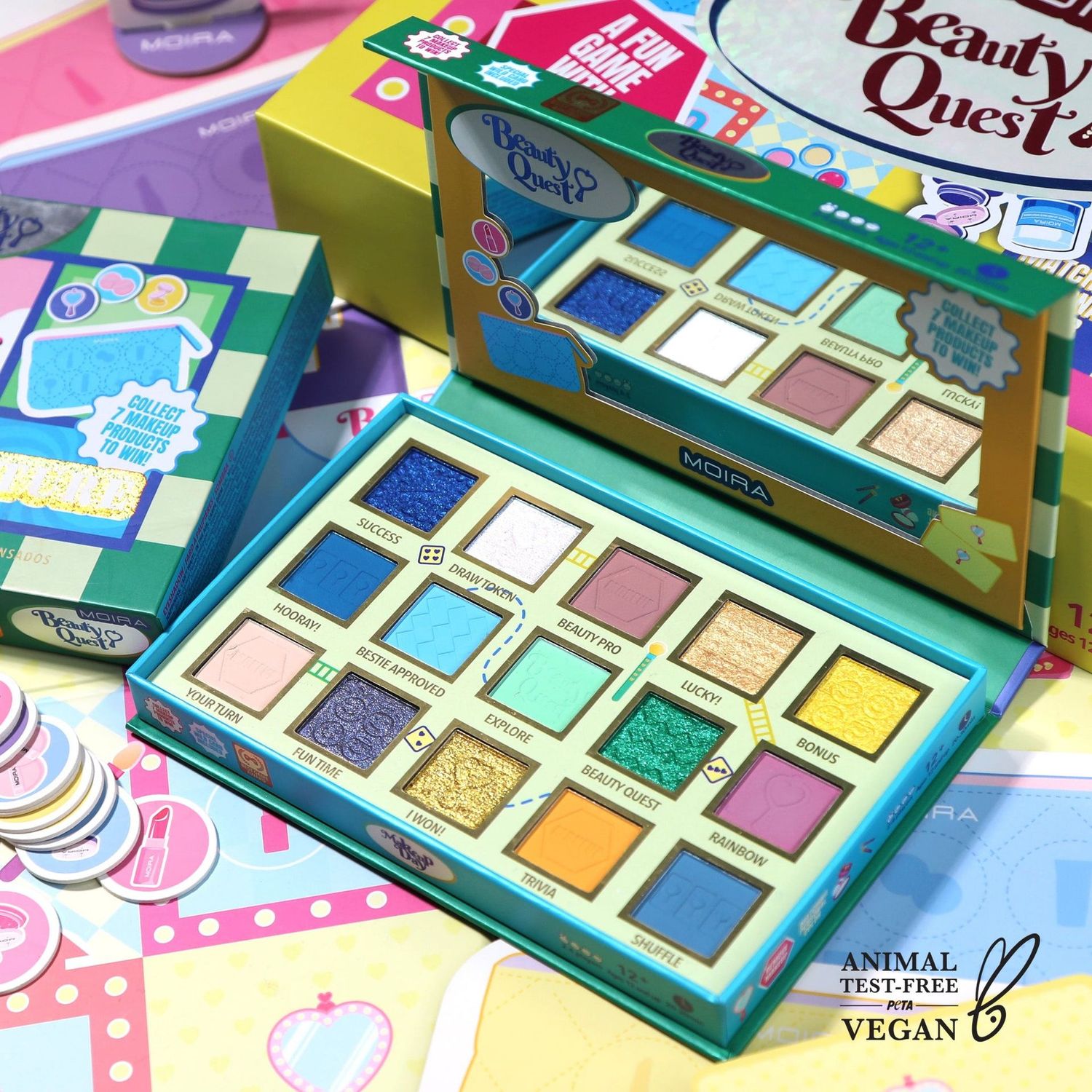 Paleta de Sombras- Beauty Adventure - Moira
