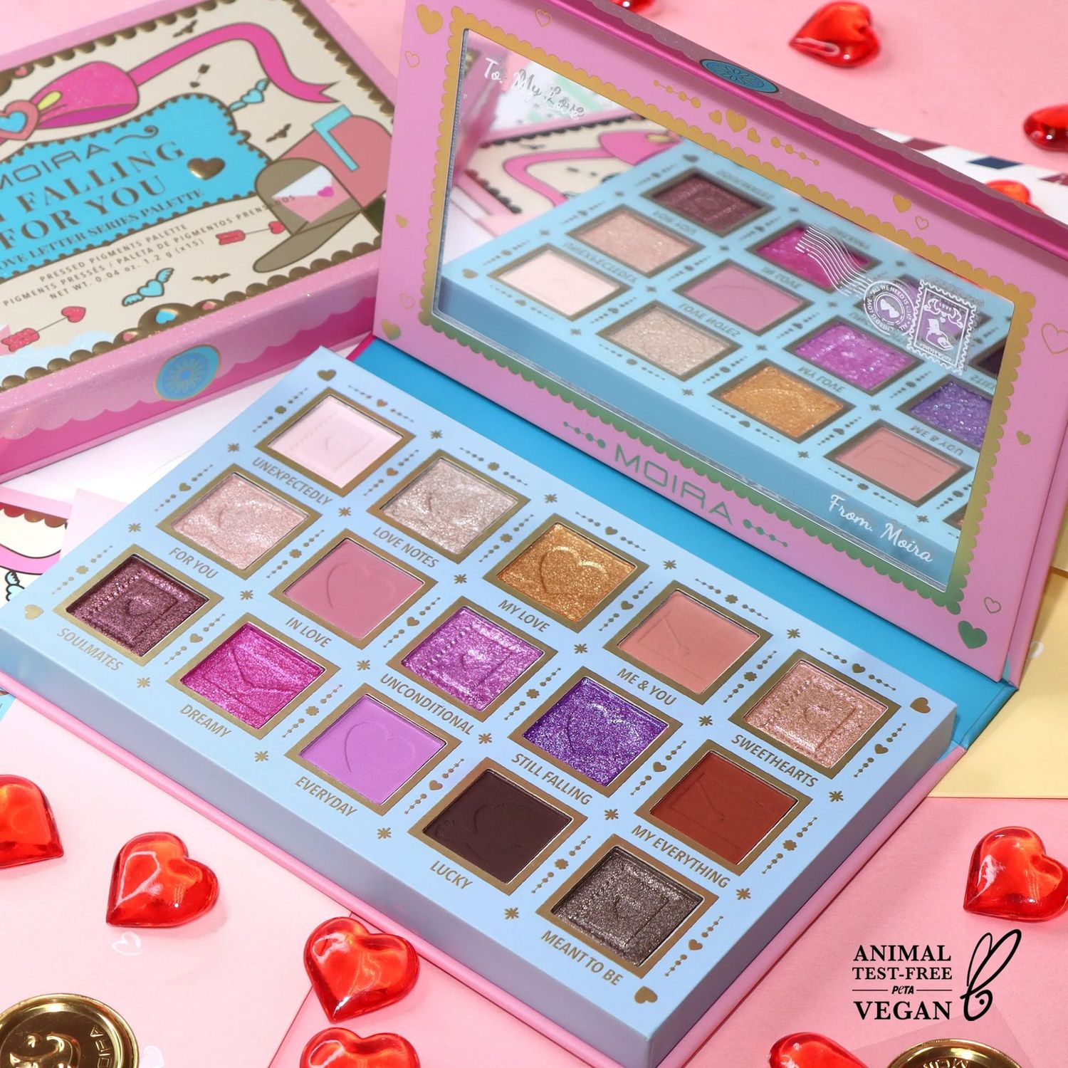 Paleta de Sombras- Im falling for You - Moira Paleta de Sombras- Im falling for You - Moira