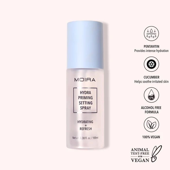 Fijador de maquillaje Hydra Primer - Moira Fijador de maquillaje Hydra Primer - Moira