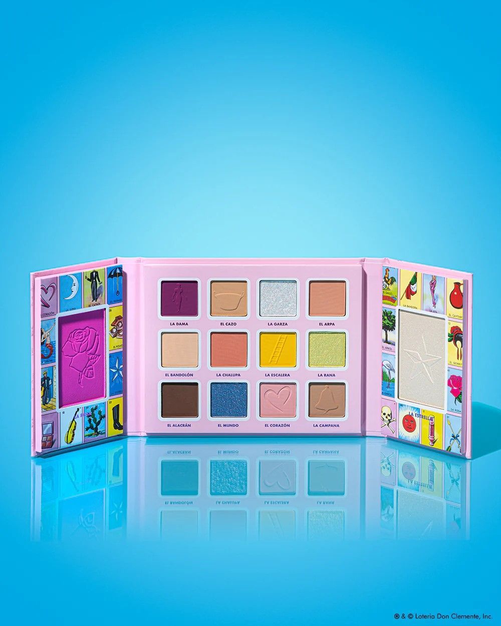 Paleta de Sombras y Rostro - Lotería - Beauty Creations