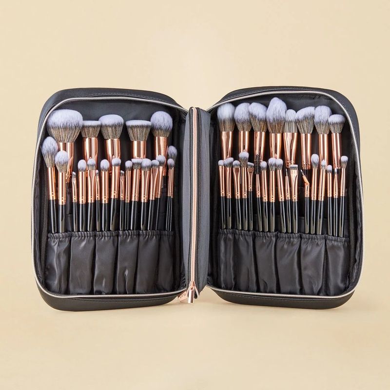 KIT DE BROCHAS DE MAQUILLAJE FLAWLESS X46 PCS -ATENEA- KIT DE BROCHAS DE MAQUILLAJE FLAWLESS X46 PCS -ATENEA-