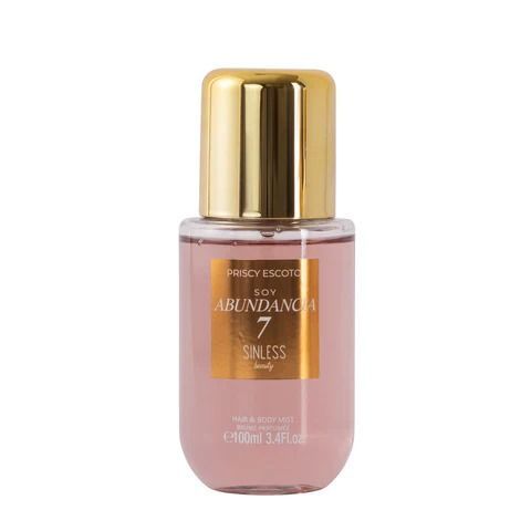 Hair and Body Mist 7 "Soy Abundancia" x Priscy Escoto X Beauty Creations.