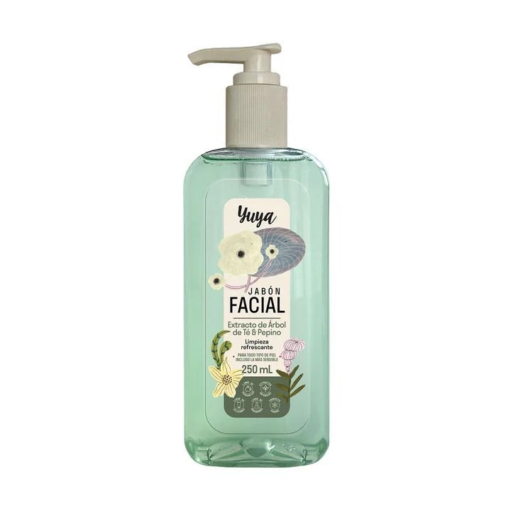 Jabón de Extracto de Árbol de Té y Pepino-YUYA