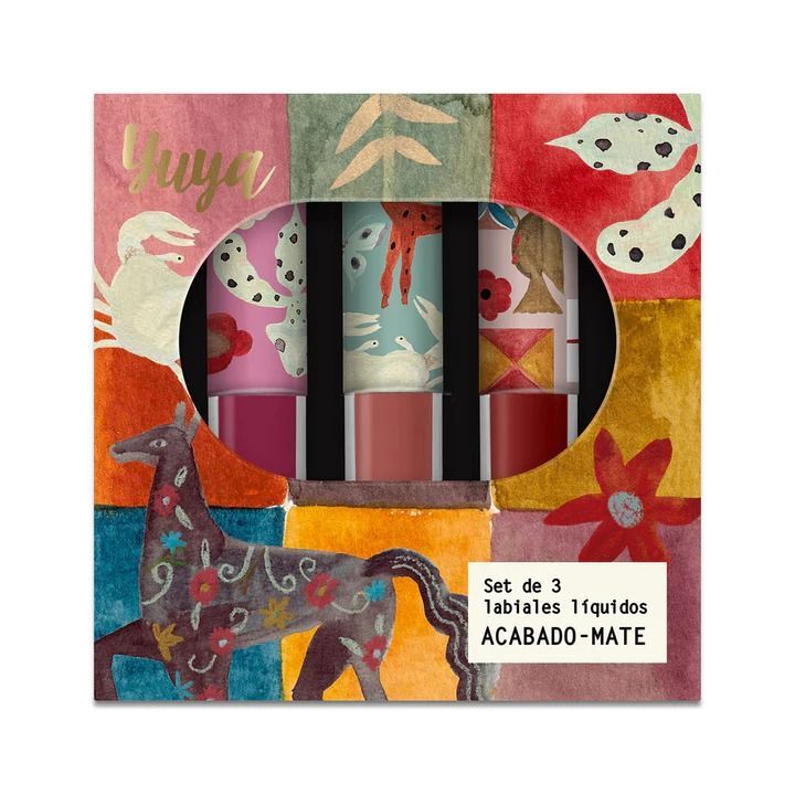 Set de 3 Labiales Líquidos Mate Yuya 2024 (Bahía, Magnolia, Aura)-YUYA