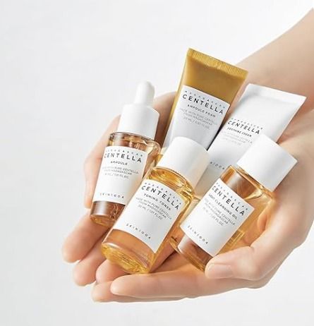 SKIN1004 Madagascar Centella - Kit de viaje básico para esquís calmante, tamaño compacto SKIN1004 Madagascar Centella - Kit de viaje básico para esquís calmante, tamaño compacto