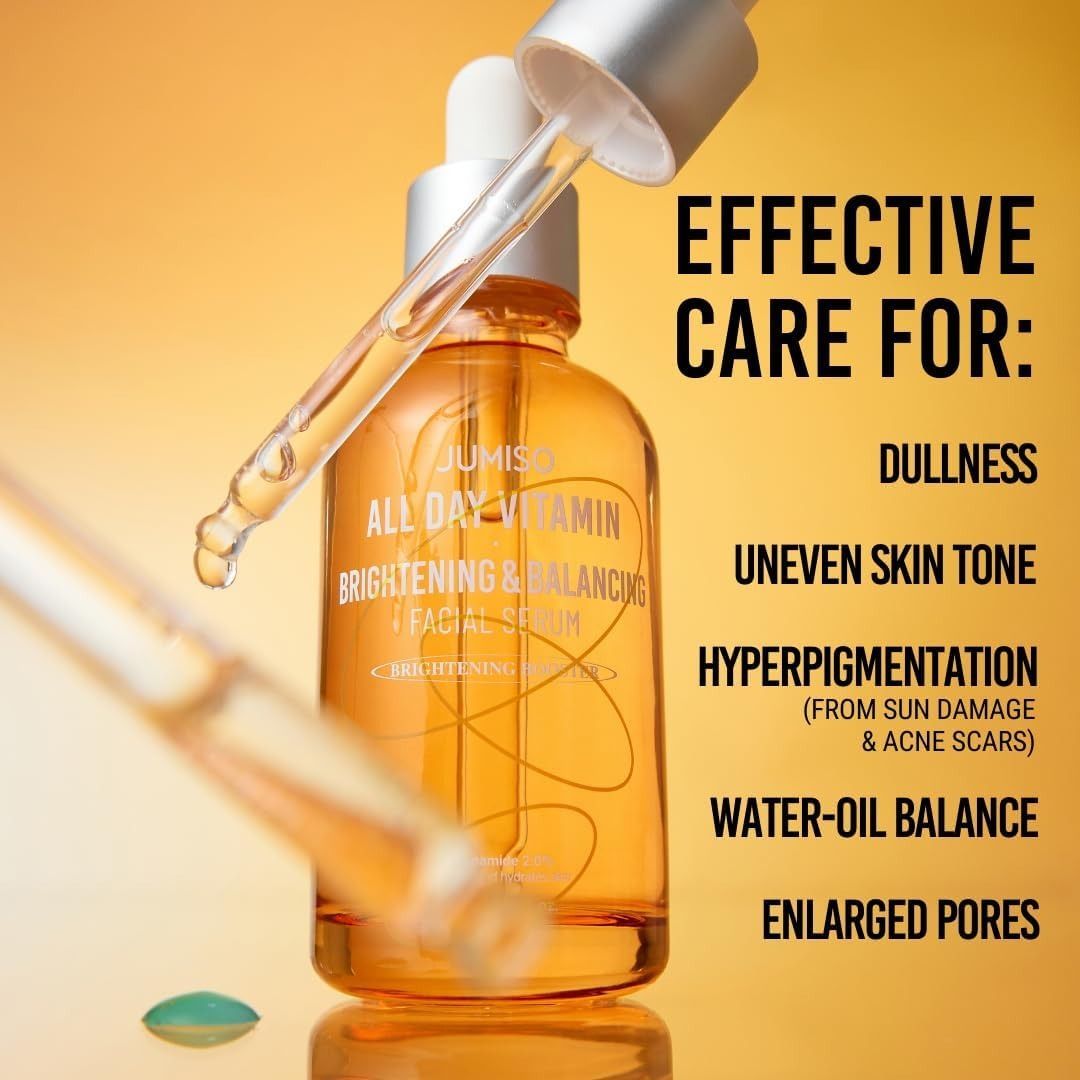 Jumiso - All day Vitamin Brightening & Balancing Facial Serum - 30ml.