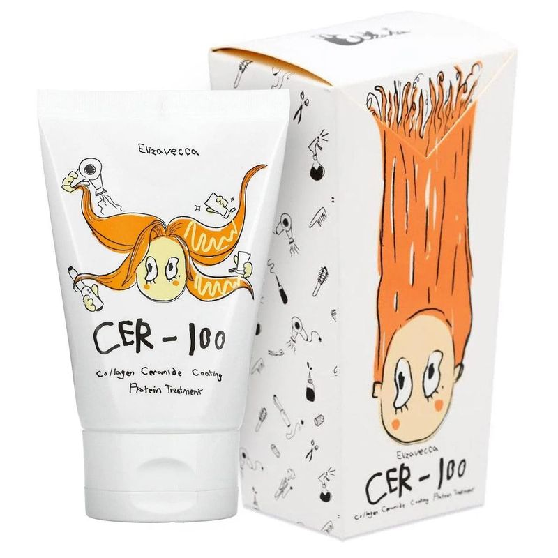 Elizavecca, Cer-100, Tratamiento de proteína de recubrimiento con ceramida y colágeno, 100 ml