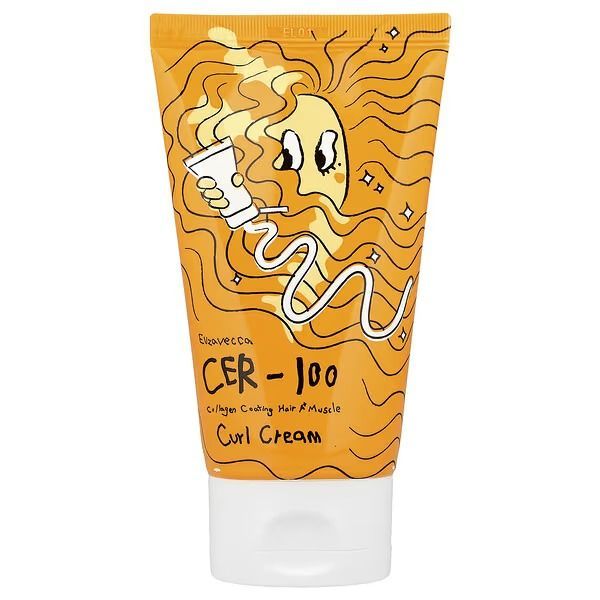 Elizavecca, Cer-100, Crema con recubrimiento de colágeno para el cabello.