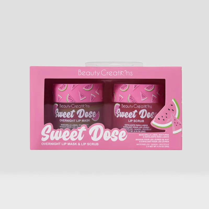Sweet Dose - Exfoliante De Labios Y Mascarilla De Labios De Noche
