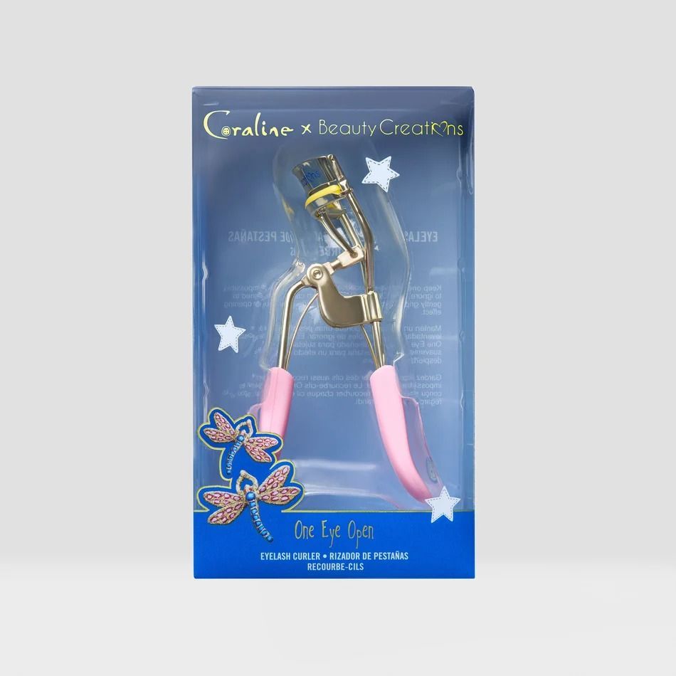 RIZADOR DE PESTANAS ONE EYE OPEN CORALINE X BEAUTY CREATIONS