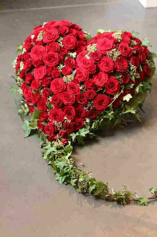 Rosenherz (Lieferfrist 24 Std.)